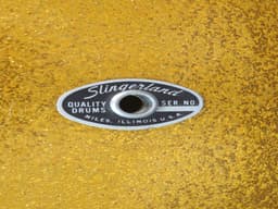Slingerland Pair of 10 x 26 Sparkling Orange Pearl Wood Bass Drums Serial #246944 and Serial #253875 Slingerland Pair of 10 x 26 Sparkling Orange Pearl Wood Bass Drums Serial #246944 and Serial #253875