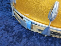 Slingerland Pair of 10 x 26 Sparkling Orange Pearl Wood Bass Drums Serial #246944 and Serial #253875 Slingerland Pair of 10 x 26 Sparkling Orange Pearl Wood Bass Drums Serial #246944 and Serial #253875