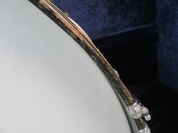 Ludwig 14 x 26 Silver Sparkle Wood Bass Drum 1988 Serial #3187338 Ludwig 14 x 26 Silver Sparkle Wood Bass Drum 1988 Serial #3187338