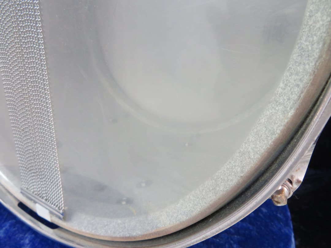 Ludwig Kick 10 x 14 Sparkling Blue Pearl Wood Marching Snare Drum Serial #1237736
