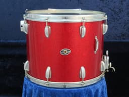 Slingerland 12 x 14 Sparkling Red Pearl Wood Marching Snare Drum 70's Serial #452407 Slingerland 12 x 14 Sparkling Red Pearl Wood Marching Snare Drum 70's Serial #452407
