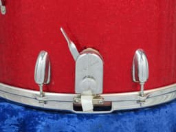 Slingerland 12 x 14 Sparkling Red Pearl Wood Marching Snare Drum 70's Serial #452407 Slingerland 12 x 14 Sparkling Red Pearl Wood Marching Snare Drum 70's Serial #452407