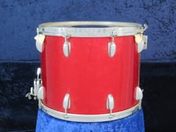 Slingerland 12 x 14 Sparkling Red Pearl Wood Marching Snare Drum 70's Serial #452407 Slingerland 12 x 14 Sparkling Red Pearl Wood Marching Snare Drum 70's Serial #452407