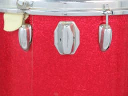 Slingerland 12 x 14 Sparkling Red Pearl Wood Marching Snare Drum 70's Serial #452407 Slingerland 12 x 14 Sparkling Red Pearl Wood Marching Snare Drum 70's Serial #452407