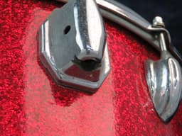 Slingerland 12 x 14 Sparkling Red Pearl Wood Marching Snare Drum 70's Serial #452407 Slingerland 12 x 14 Sparkling Red Pearl Wood Marching Snare Drum 70's Serial #452407
