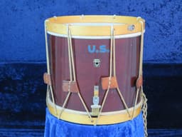 WFL Ludwig Mahogany 12 x 15 Wood Rope Pull Marching Snare Drum 1940's Serial #355 WFL Ludwig Mahogany 12 x 15 Wood Rope Pull Marching Snare Drum 1940's Serial #355
