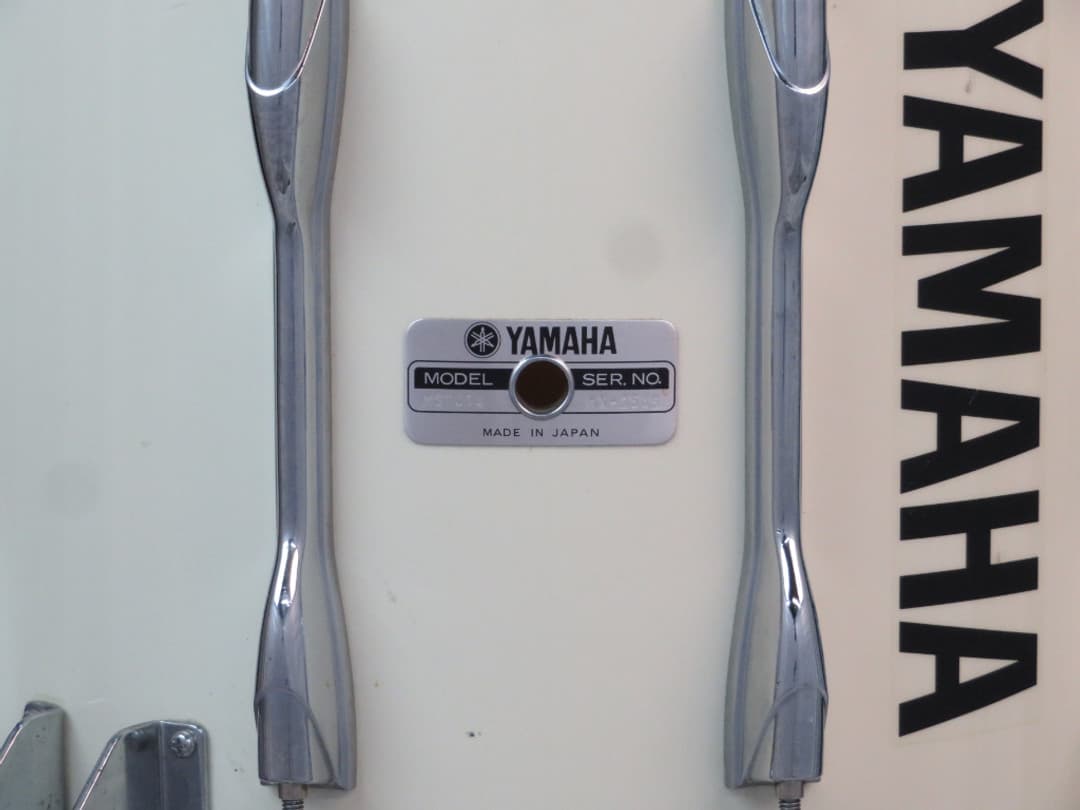 Yamaha MS7014 12 x 14 White Wood Marching Snare Drum Serial #HX-3585