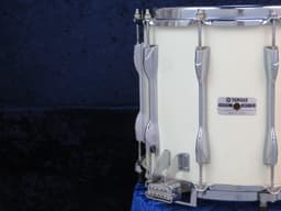 Yamaha MS7014 12 x 14 White Wood Marching Snare Drum Serial #HX-3585 Yamaha MS7014 12 x 14 White Wood Marching Snare Drum Serial #HX-3585