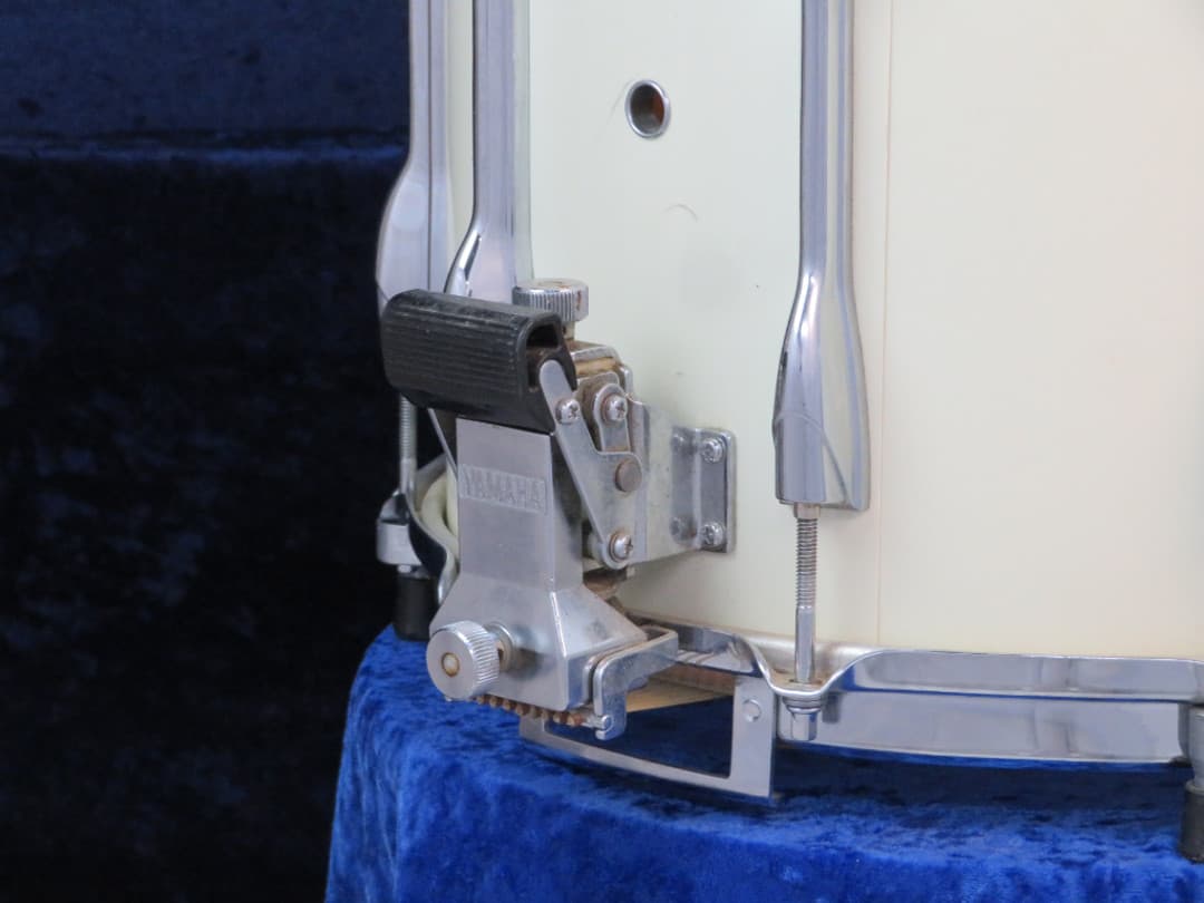 Yamaha MS7014 12 x 14 White Wood Marching Snare Drum Serial #HX-3585