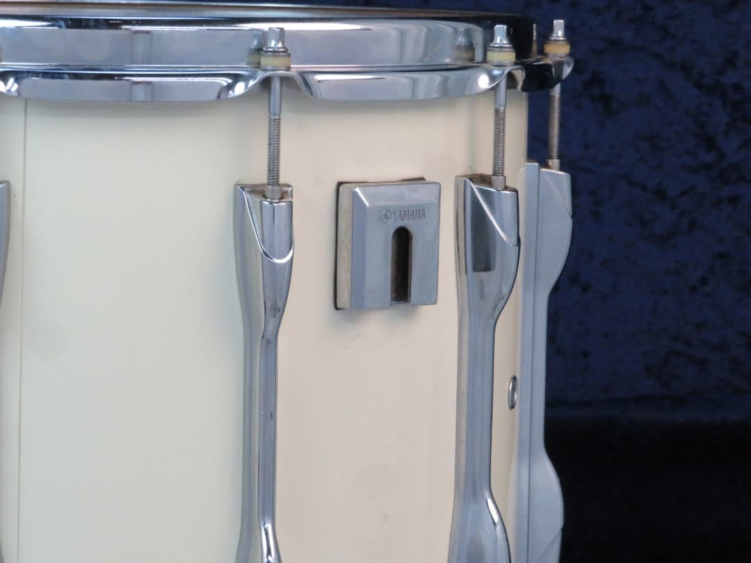 Yamaha MS7014 12 x 14 White Wood Marching Snare Drum Serial #HX-3585