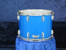 Ludwig Kick 10 x 14 Sparkling Blue Pearl Wood Marching Snare Drum Serial #657880 Ludwig Kick 10 x 14 Sparkling Blue Pearl Wood Marching Snare Drum Serial #657880
