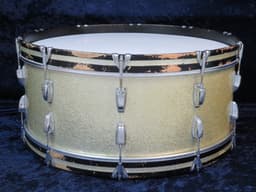 Ludwig 10 x 26 Sparkling Silver Pearl Wood Bass Drum 1965 Serial #606261 Ludwig 10 x 26 Sparkling Silver Pearl Wood Bass Drum 1965 Serial #606261