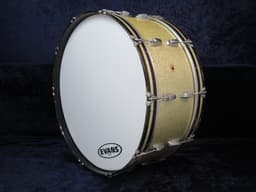 Ludwig 10 x 26 Sparkling Silver Pearl Wood Bass Drum 1965 Serial #606261 Ludwig 10 x 26 Sparkling Silver Pearl Wood Bass Drum 1965 Serial #606261