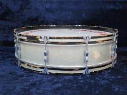 Ludwig Scotch 6 x 28 Silver Sparkle Pearl Wood Bass Drum 1956 Serial #281541 Ludwig Scotch 6 x 28 Silver Sparkle Pearl Wood Bass Drum 1956 Serial #281541