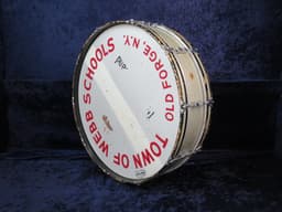 Ludwig Scotch 6 x 28 Silver Sparkle Pearl Wood Bass Drum 1956 Serial #281541 Ludwig Scotch 6 x 28 Silver Sparkle Pearl Wood Bass Drum 1956 Serial #281541