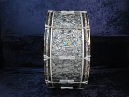 Ludwig 10 x 28 Black Diamond Pearl Wood Bass Drum Serial #809836 Ludwig 10 x 28 Black Diamond Pearl Wood Bass Drum Serial #809836