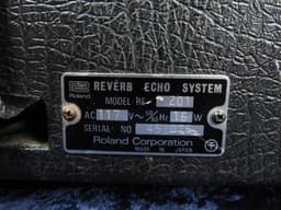 Roland Space Echo RE-201 Serial #457076 Roland Space Echo RE-201 Serial #457076