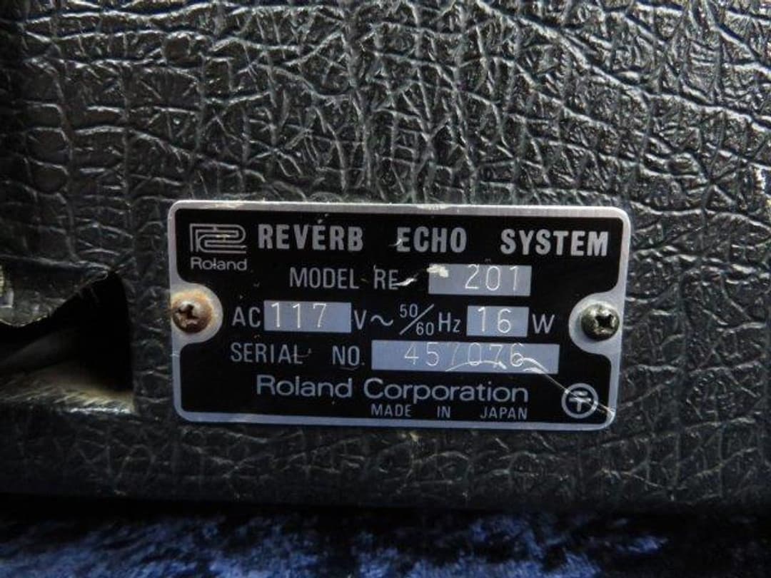 Roland Space Echo RE-201 Serial #457076