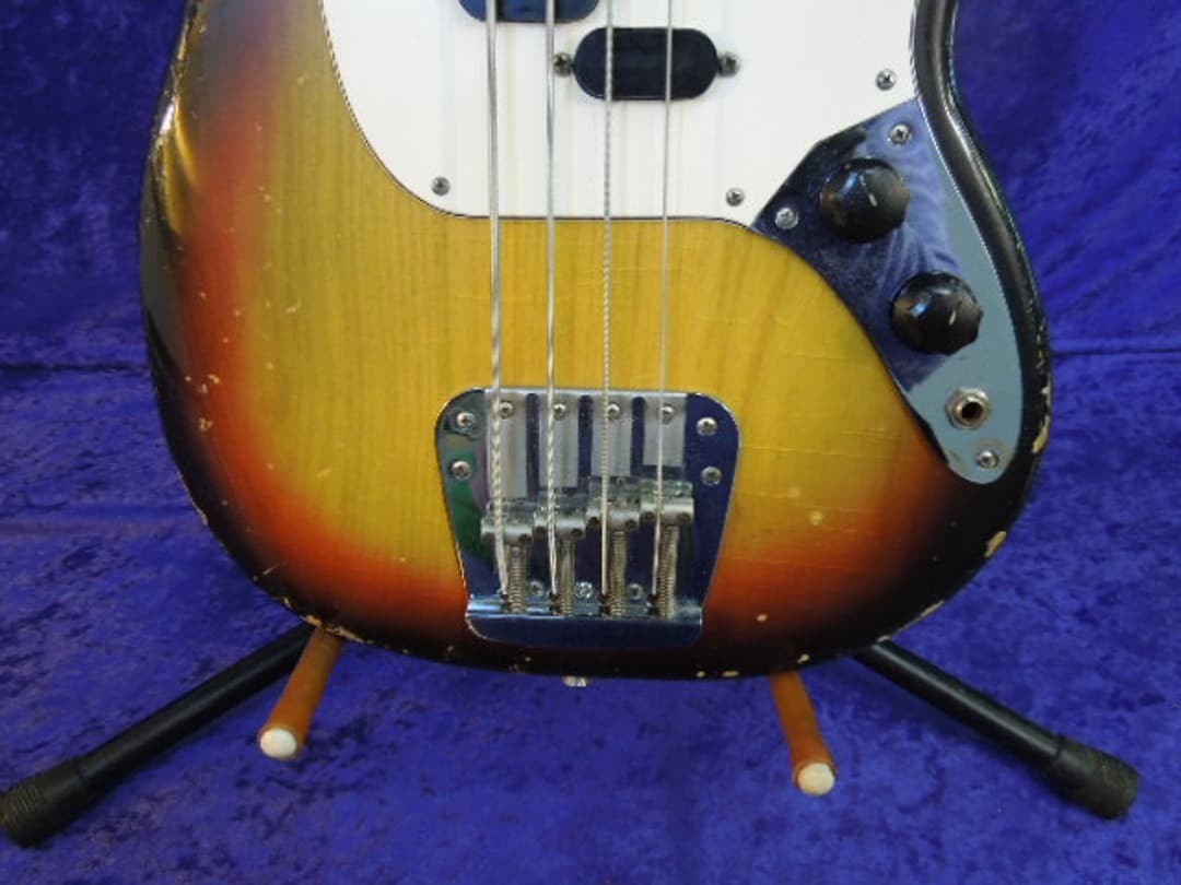 Fender Mustang Bass Guitar 1976 Serial #7607540