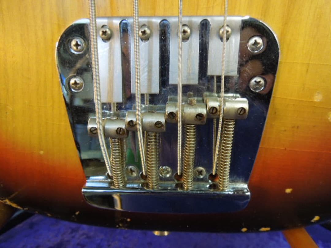 Fender Mustang Bass Guitar 1976 Serial #7607540