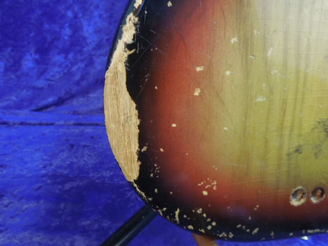 Fender Mustang Bass Guitar 1976 Serial #7607540