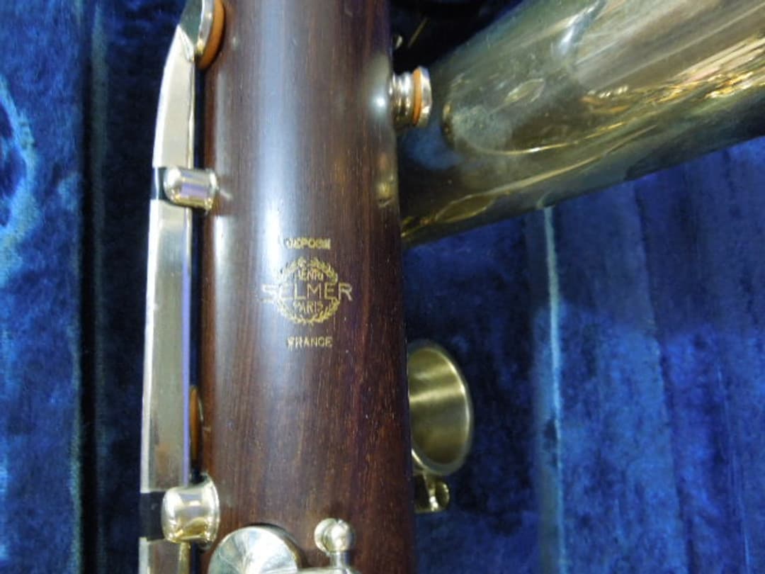 Selmer EEb Rosewood Contra Alto Clarinet Serial #Q8686