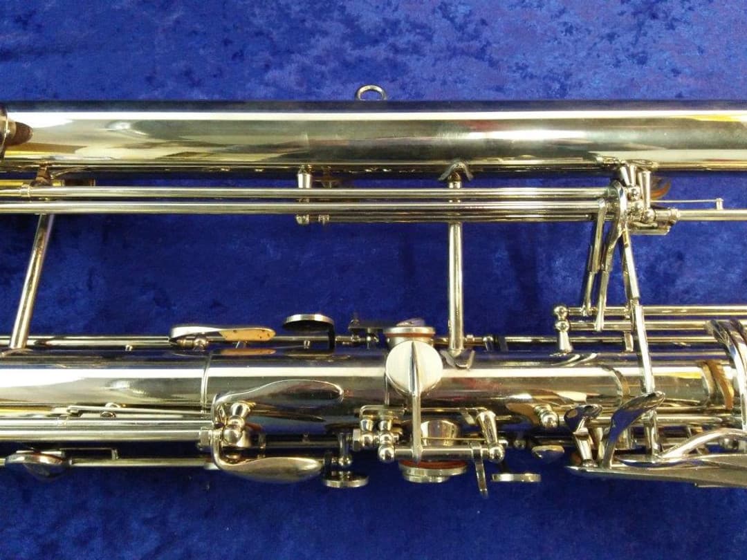 Leblanc Paper Clip Extended Range Silver Contra Bass Clarinet Serial #2312