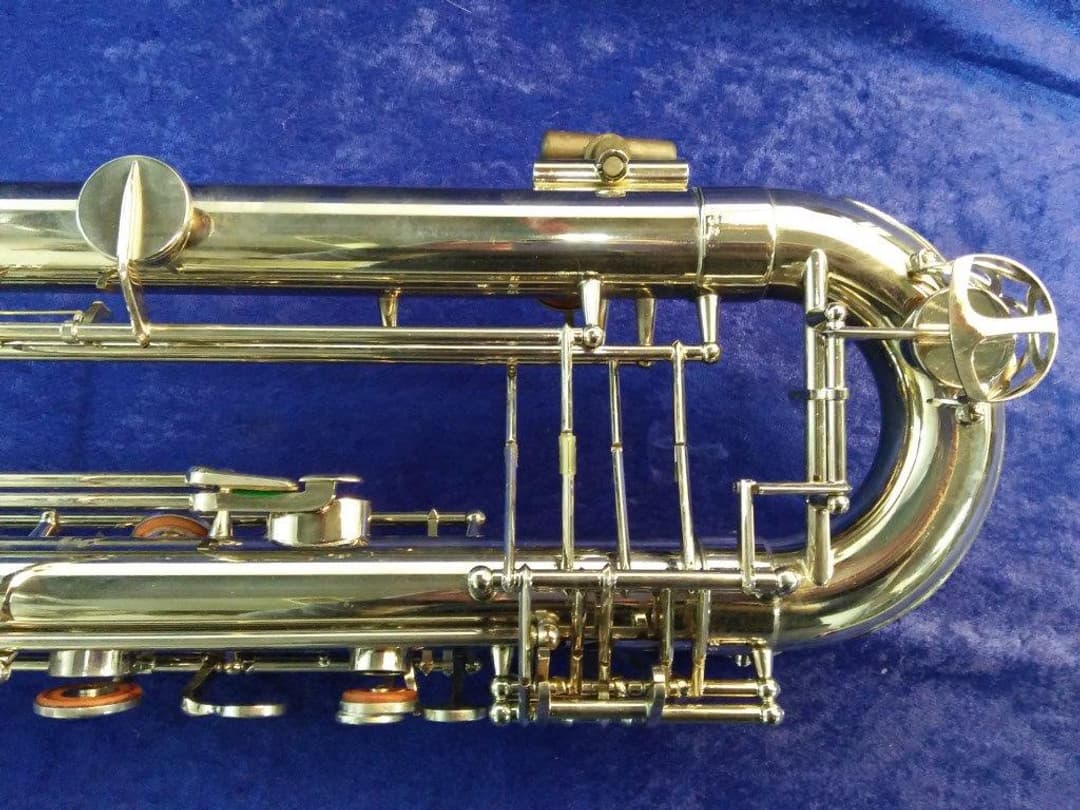 Leblanc Paper Clip Extended Range Silver Contra Bass Clarinet Serial #2312