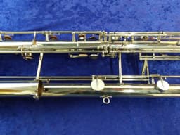 Leblanc Paper Clip Extended Range Silver Contra Bass Clarinet Serial #2312 Leblanc Paper Clip Extended Range Silver Contra Bass Clarinet Serial #2312
