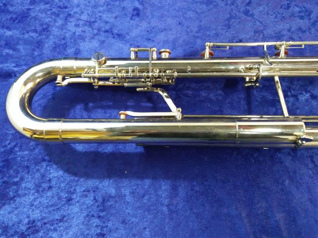 Leblanc Paper Clip Extended Range Silver Contra Bass Clarinet Serial #2312
