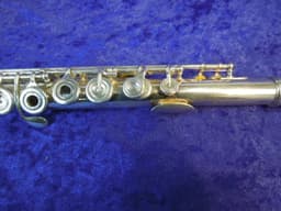 Jack Moore Sterling Silver Handmade Flute w/3 Foot Joints Serial #44 Jack Moore Sterling Silver Handmade Flute w/3 Foot Joints Serial #44