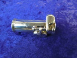 Jack Moore Sterling Silver Handmade Flute w/3 Foot Joints Serial #44 Jack Moore Sterling Silver Handmade Flute w/3 Foot Joints Serial #44