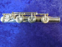 Jack Moore Sterling Silver Handmade Flute w/3 Foot Joints Serial #44 Jack Moore Sterling Silver Handmade Flute w/3 Foot Joints Serial #44
