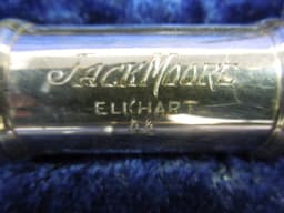 Jack Moore Sterling Silver Handmade Flute w/3 Foot Joints Serial #44 Jack Moore Sterling Silver Handmade Flute w/3 Foot Joints Serial #44