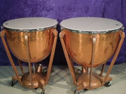 Set of 2 Ludwig Copper Symphonic Model Timpani 26 and 29 inch. Serial #isi9314-1 Set of 2 Ludwig Copper Symphonic Model Timpani 26 and 29 inch. Serial #isi9314-1