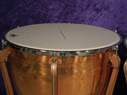 Set of 2 Ludwig Copper Symphonic Model Timpani 26 and 29 inch. Serial #isi9314-1 Set of 2 Ludwig Copper Symphonic Model Timpani 26 and 29 inch. Serial #isi9314-1