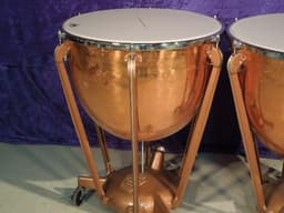 Set of 2 Ludwig Copper Symphonic Model Timpani 26 and 29 inch. Serial #isi9314-1 Set of 2 Ludwig Copper Symphonic Model Timpani 26 and 29 inch. Serial #isi9314-1