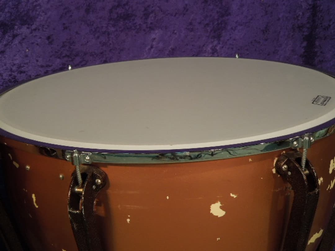 Set of 3 Ludwig Fiberglass Timpani. 23,26,29 inch. Serial #isi9241-22