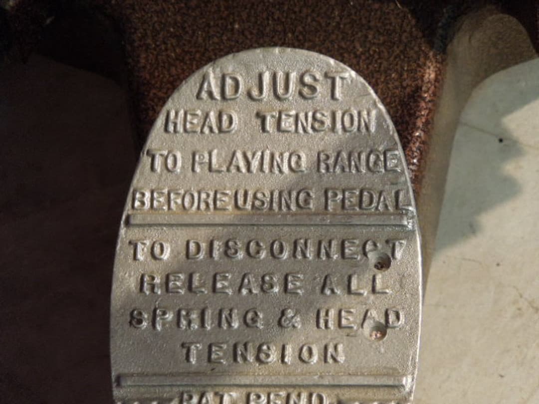 Set of 3 Ludwig Fiberglass Timpani. 23,26,29 inch. Serial #isi9241-22