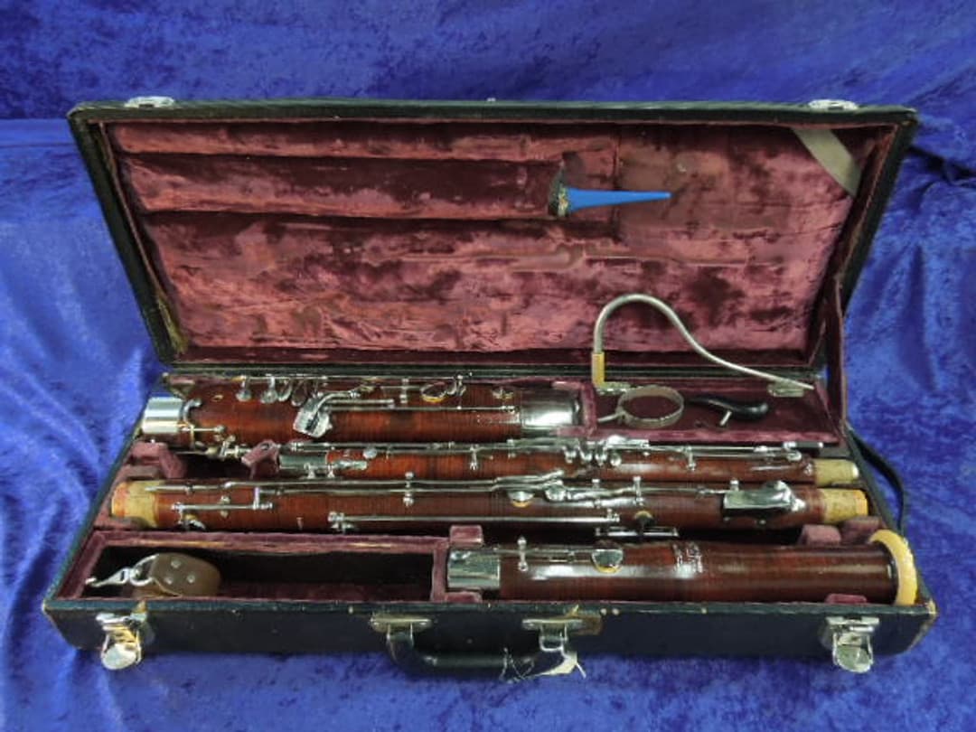 Josef Puchner Wood Standard C Bassoon in Excellent Condition Serial #6776 Josef Puchner Wood Standard C Bassoon in Excellent Condition Serial #6776