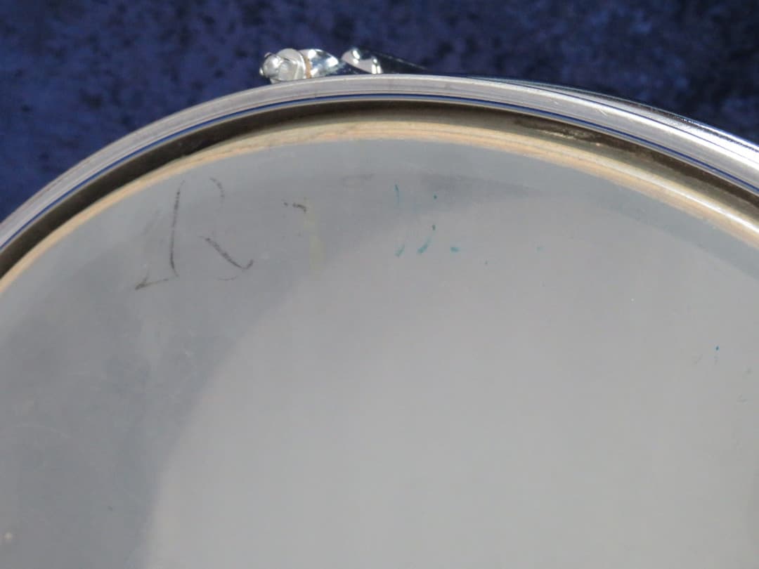 Rogers Powertone 5 x 14 Pink Champagne Pearl Wood Snare Drum 1960's Serial #5820