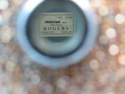 Rogers Powertone 5 x 14 Pink Champagne Pearl Wood Snare Drum 1960's Serial #5820 Rogers Powertone 5 x 14 Pink Champagne Pearl Wood Snare Drum 1960's Serial #5820