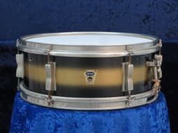 Ludwig Pioneer 5 x 14 Black and Gold Duco Wood Snare Drum 1960 Serial #isi9321 Ludwig Pioneer 5 x 14 Black and Gold Duco Wood Snare Drum 1960 Serial #isi9321