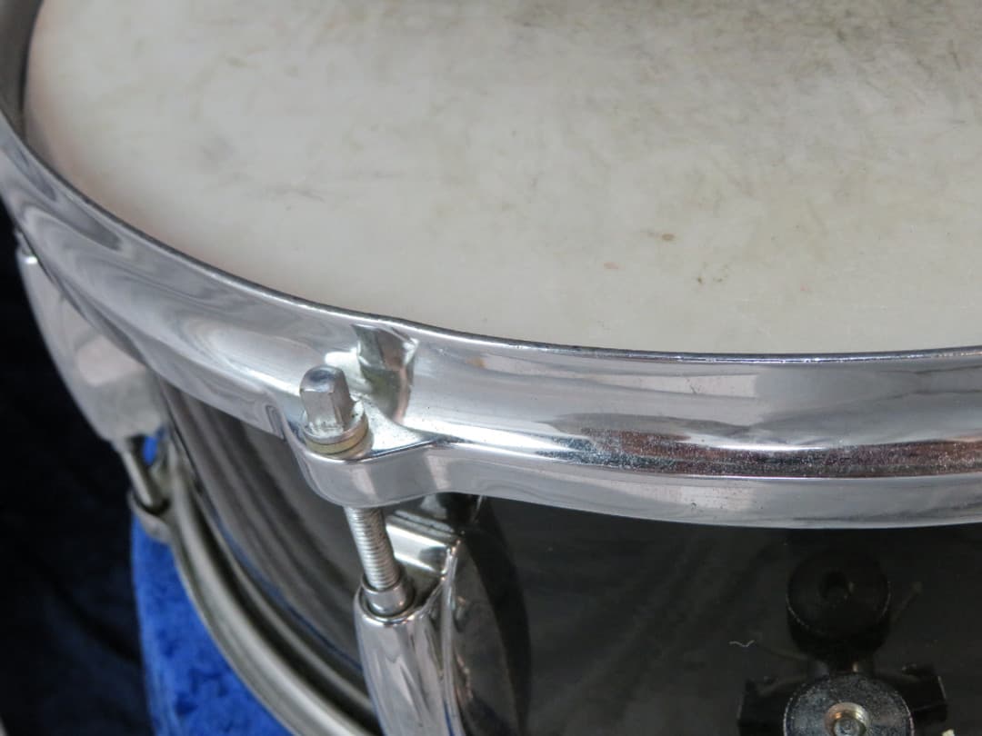 Gretsch 5.5 x 14 Jet Black Nitron Wood Snare Drum 1950's Serial #isi9276