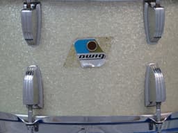 Ludwig No. 902 Symphonic 6.5 x 14 Silver Mist Wood Snare Drum 1970 Serial #773134 Ludwig No. 902 Symphonic 6.5 x 14 Silver Mist Wood Snare Drum 1970 Serial #773134
