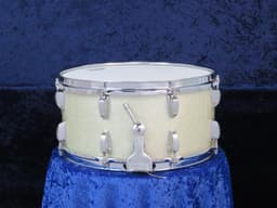 Ludwig No. 902 Symphonic 6.5 x 14 Silver Mist Wood Snare Drum 1970 Serial #773134 Ludwig No. 902 Symphonic 6.5 x 14 Silver Mist Wood Snare Drum 1970 Serial #773134