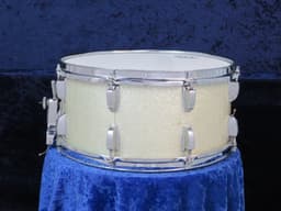 Ludwig No. 902 Symphonic 6.5 x 14 Silver Mist Wood Snare Drum 1970 Serial #773134 Ludwig No. 902 Symphonic 6.5 x 14 Silver Mist Wood Snare Drum 1970 Serial #773134