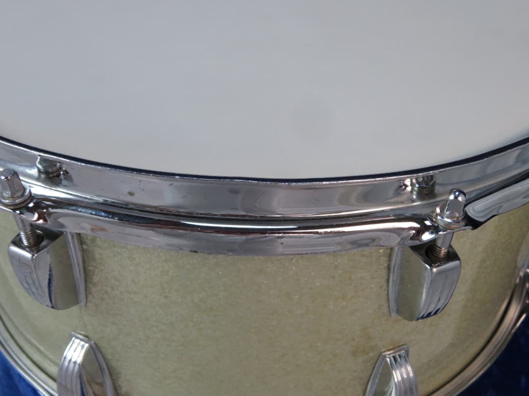 Ludwig No. 902 Symphonic 6.5 x 14 Silver Mist Wood Snare Drum 1970 Serial #773134