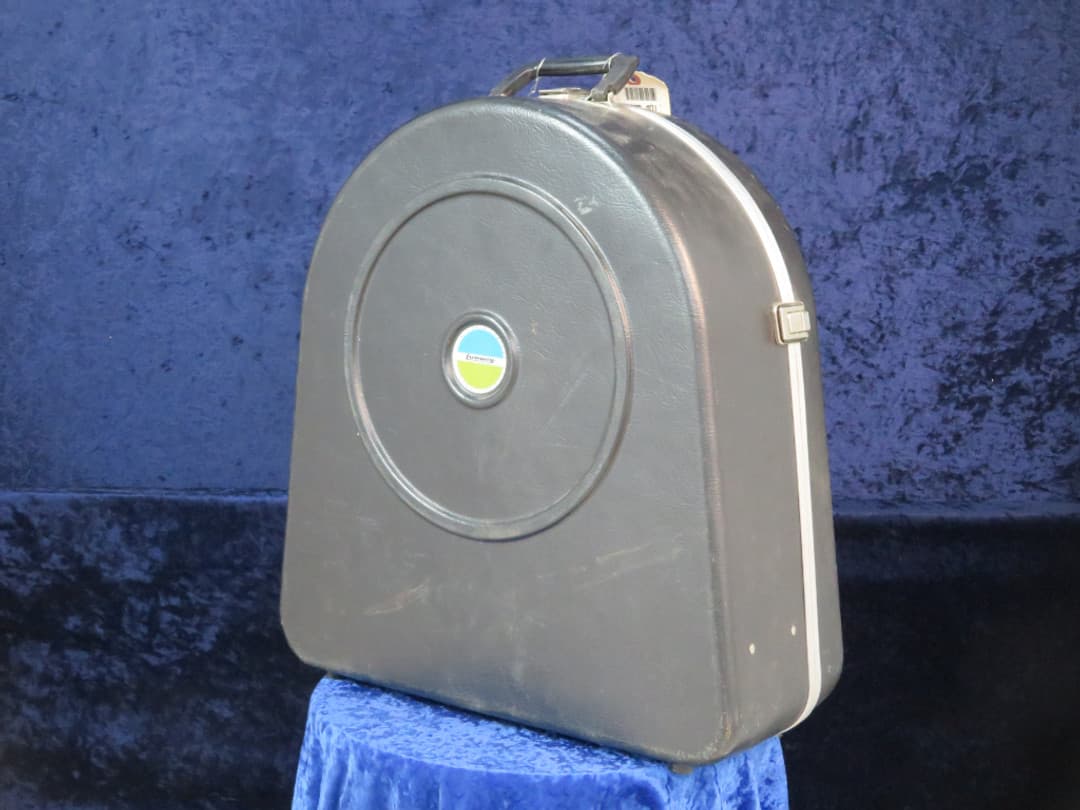 Ludwig No. 902 Symphonic 6.5 x 14 Silver Mist Wood Snare Drum 1970 Serial #773134