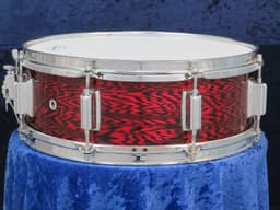Rogers Powertone 5 x 14 Red Onyx Wood Snare Drum 1960's Serial #17360 Rogers Powertone 5 x 14 Red Onyx Wood Snare Drum 1960's Serial #17360